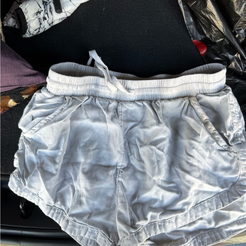 Billabong Women's Athletic Light Gray Shorts